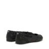 d-mile ballerina lace up w D-Mile-Lace-up ballet flats in leather and mesh