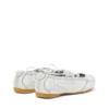 d-mile ballerina lace up w D-Mile-Lace-up ballet flats in leather and mesh
