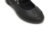 d-mile ballerina lace up w D-Mile-Lace-up ballet flats in leather and mesh