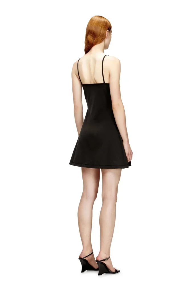 d-newhop-od Mini dress in cotton with Oval D logo