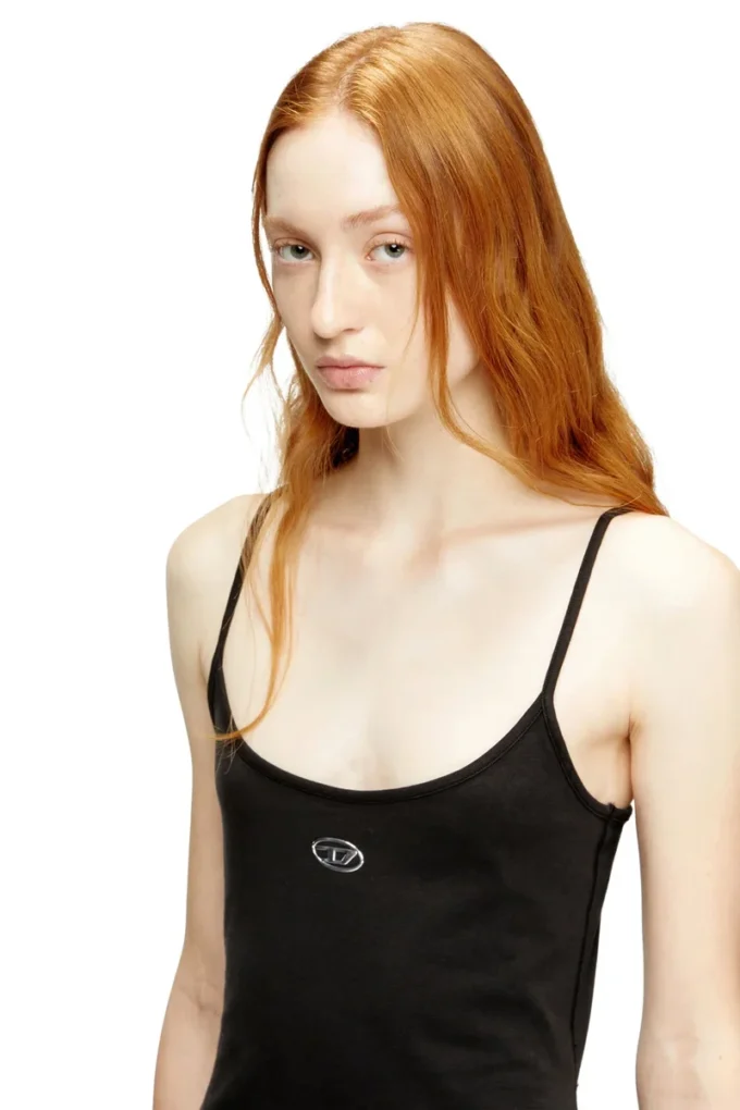 d-newhop-od Mini dress in cotton with Oval D logo