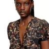 d-ollish Viscose dress with waist belt