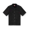 d-paroshort Bowling shirt in Tencel denim
