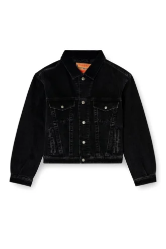 d-ranger-t Padded trucker jacket in denim