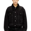 d-ranger-t Padded trucker jacket in denim