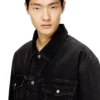 d-ranger-t Padded trucker jacket in denim