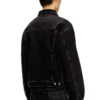 d-ranger-t Padded trucker jacket in denim