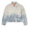 d-ranger Trucker jacket in Prince of Wales jacquard denim