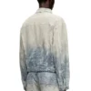 d-ranger Trucker jacket in Prince of Wales jacquard denim