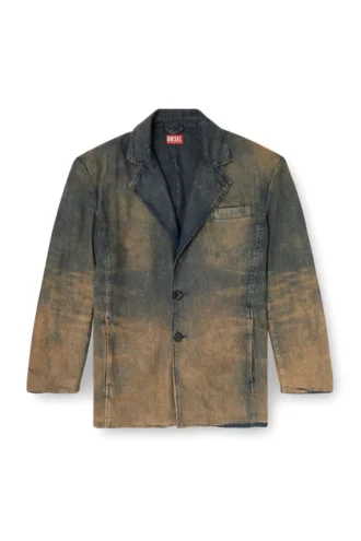d-reg-s Blazer in fluid shaded denim