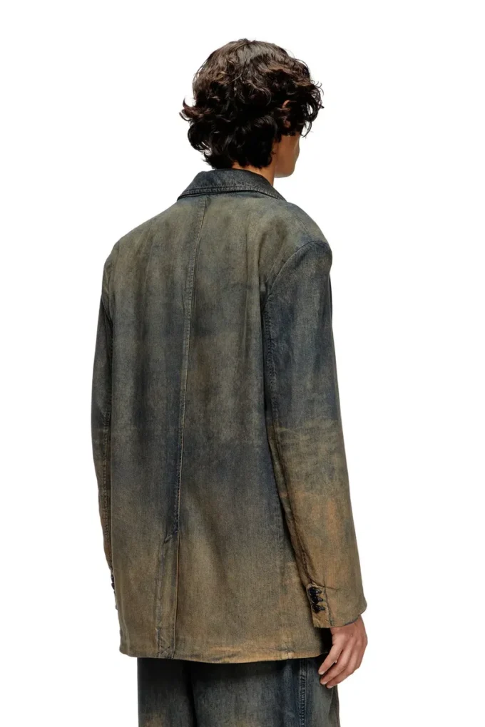 d-reg-s Blazer in fluid shaded denim