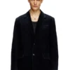 d-reger-d Blazer in lightly treated denim