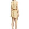 d-resden Cargo dress in treated viscose-nylon