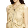 d-resden Cargo dress in treated viscose-nylon