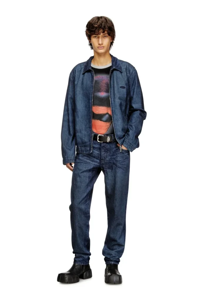 d-roheen-s Jacket in Prince of Wales denim