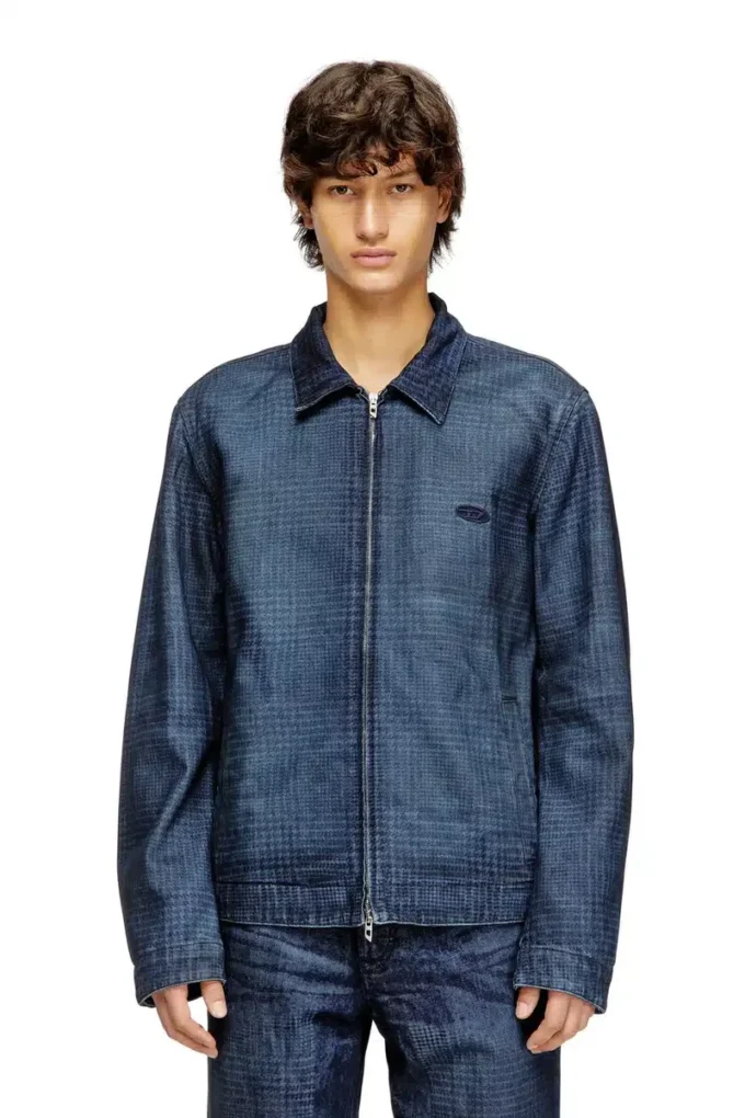 d-roheen-s Jacket in Prince of Wales denim