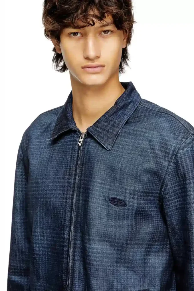 d-roheen-s Jacket in Prince of Wales denim