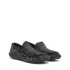 d-shock moc D-Shock-Distressed denim loafers
