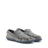 d-shock moc D-Shock-Distressed denim loafers