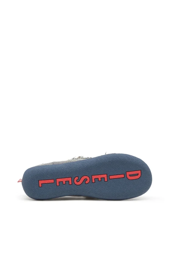 d-shock moc D-Shock-Distressed denim loafers