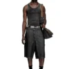 d-shock moc D-Shock-Distressed denim loafers