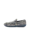 d-shock moc D-Shock-Distressed denim loafers