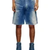 d-shorty-fse Shorts in peel-off denim