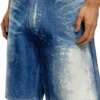 d-shorty-fse Shorts in peel-off denim