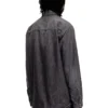 d-simply-s15 Denim shirt with embroidered emblem