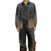 d-simply-s8 Shirt in fluid shaded denim