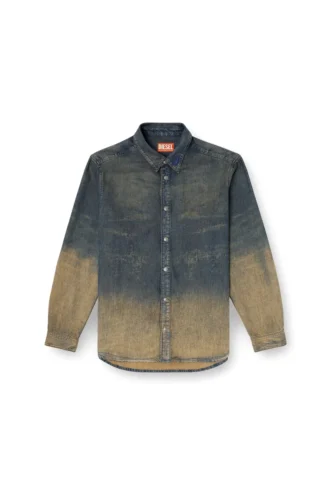 d-simply-s8 Shirt in fluid shaded denim