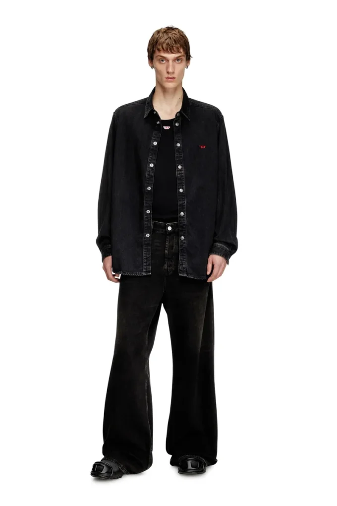 d-simply Shirt in Tencel denim