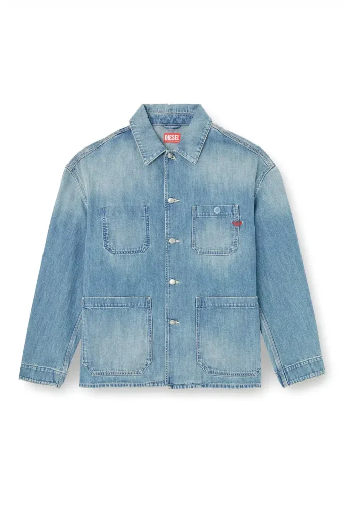 d-stack-u Utility-style denim jacket