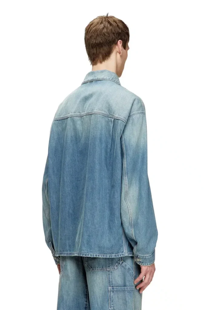 d-stack-u Utility-style denim jacket
