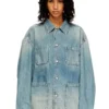 d-stack-u Utility-style denim jacket