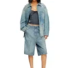 d-stack-u Utility-style denim jacket