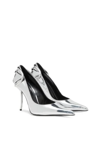 d-ten&half p D-Ten&Half-Metallic pumps with curved heel