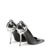 d-ten&half p D-Ten&Half-Pumps in patent pull-up leather