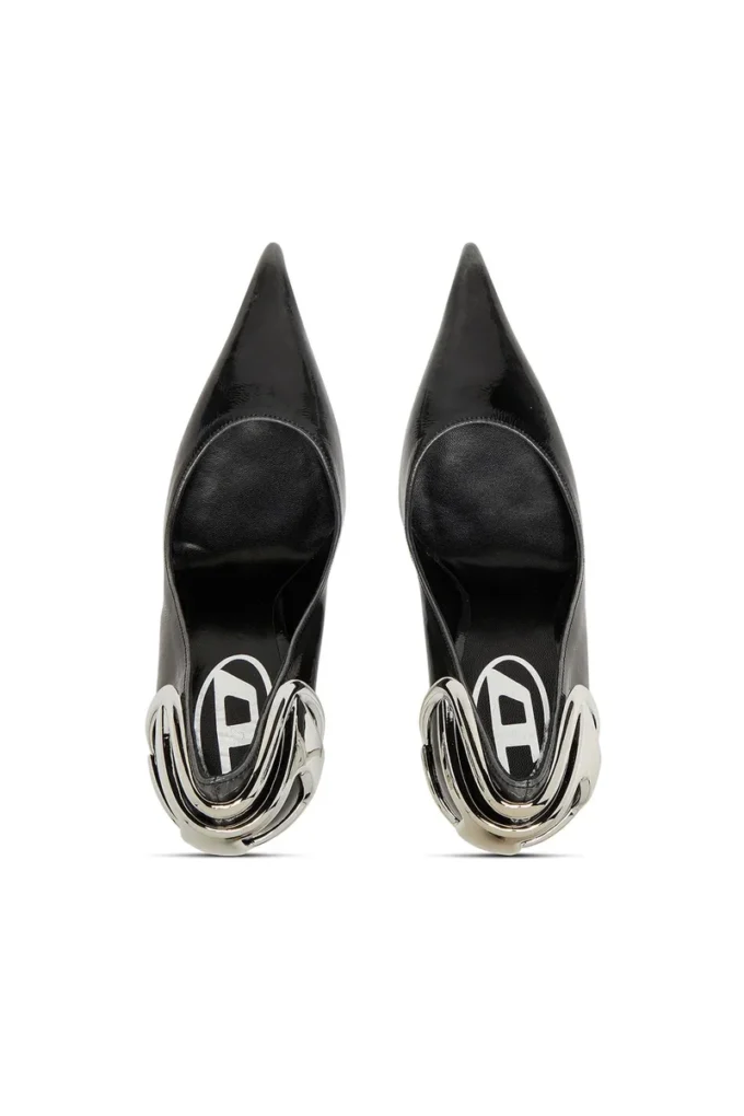 d-ten&half p D-Ten&Half-Pumps in patent pull-up leather