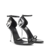 d-ten&half sandal D-Ten&Half-Stiletto sandals in patent leather and satin