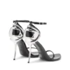 d-ten&half sandal D-Ten&Half-Stiletto sandals in patent leather and satin