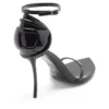 d-ten&half sandal D-Ten&Half-Stiletto sandals in patent leather and satin