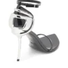 d-ten&half sandal D-Ten&Half-Stiletto sandals in patent leather and satin