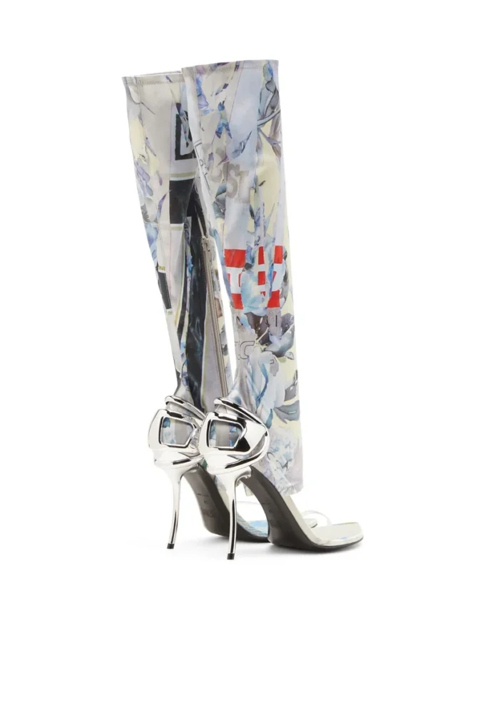 d-ten&half sdl kb D-Ten&Half-Hybrid sandals with graphic print
