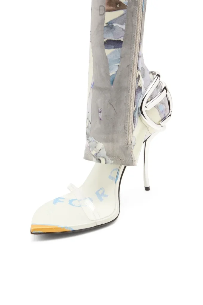 d-ten&half sdl kb D-Ten&Half-Hybrid sandals with graphic print