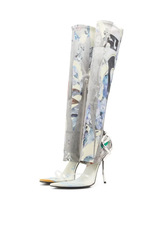 d-ten&half sdl kb D-Ten&Half-Hybrid sandals with graphic print