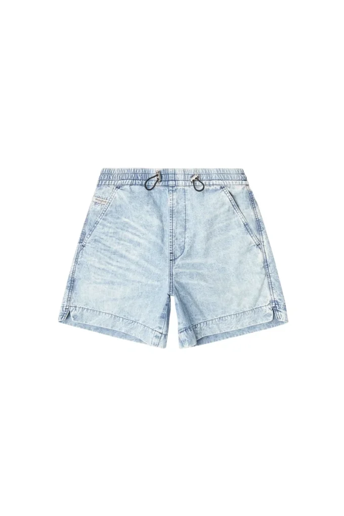 d-tenni-s Shorts in marbled denim