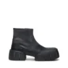 d-tex bt D-Tex-Oiled leather ankle boots with split sole
