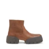 d-tex bt D-Tex-Oiled leather ankle boots with split sole