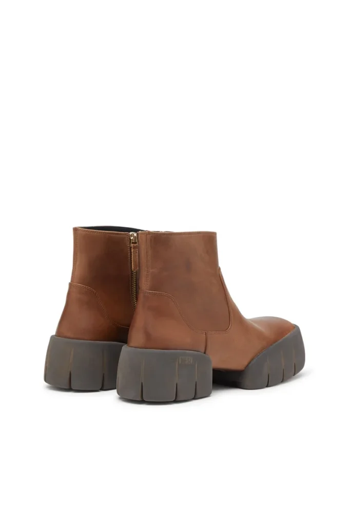 d-tex bt D-Tex-Oiled leather ankle boots with split sole